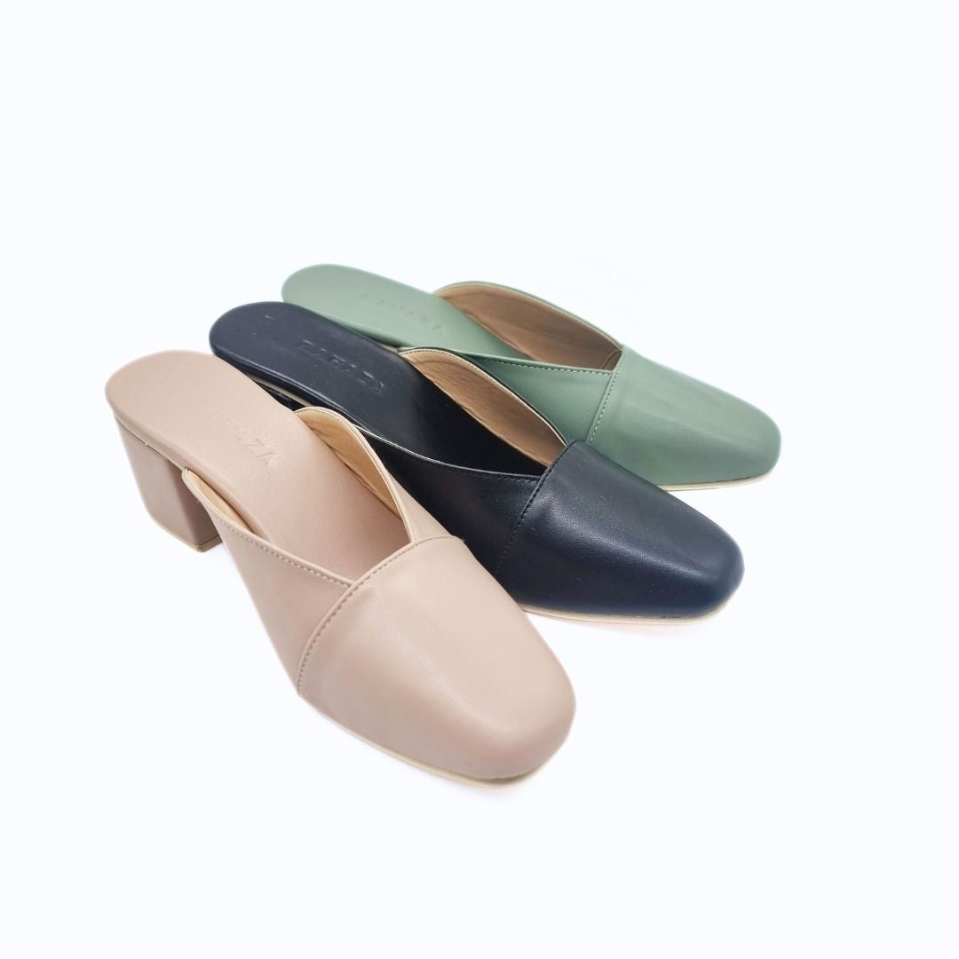 Amanda Heeled Square Toe Sandals – Stylish & Comfortable Women's Block Heels