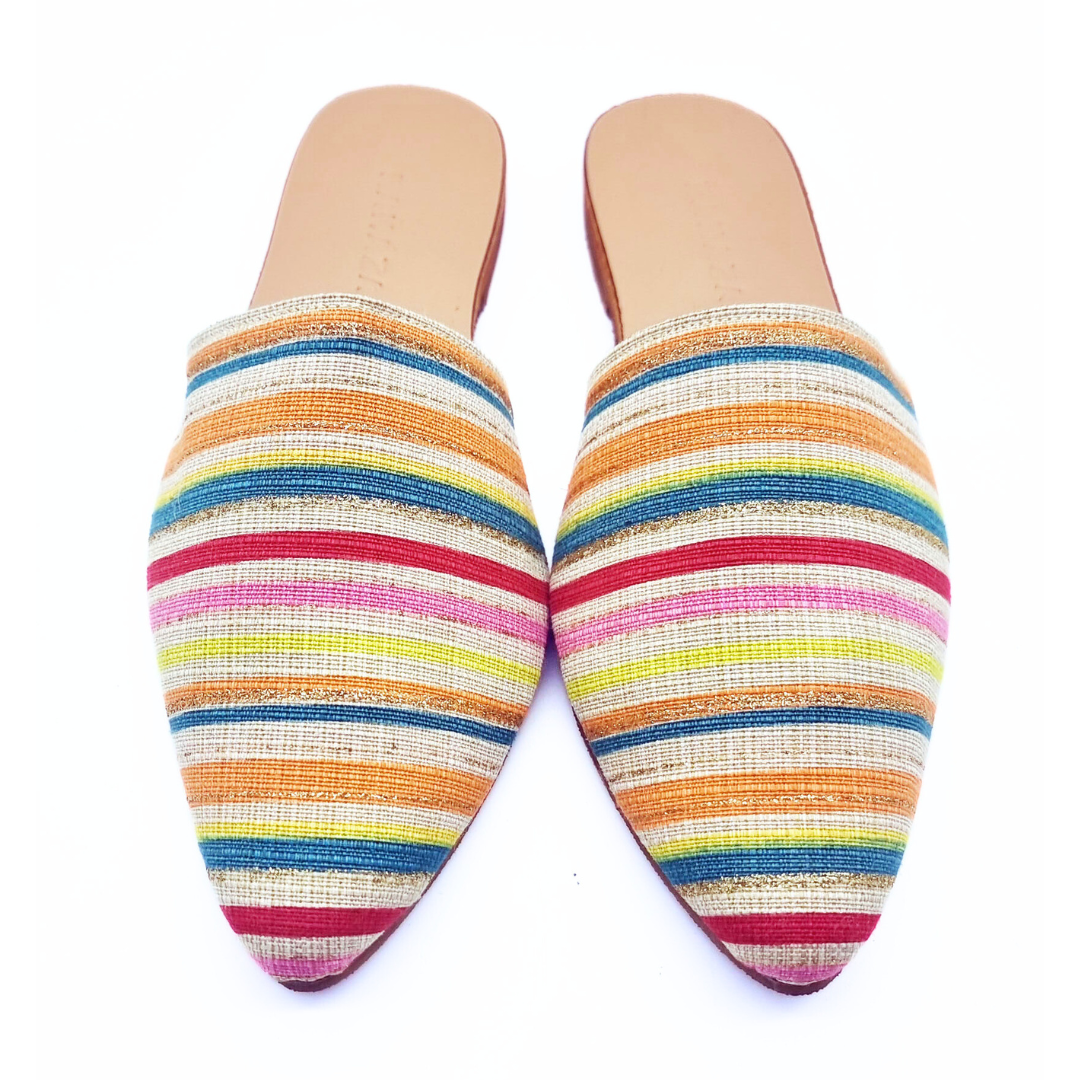 Hana Flat Mules – Stylish & Comfortable Women's Slip-On Shoes