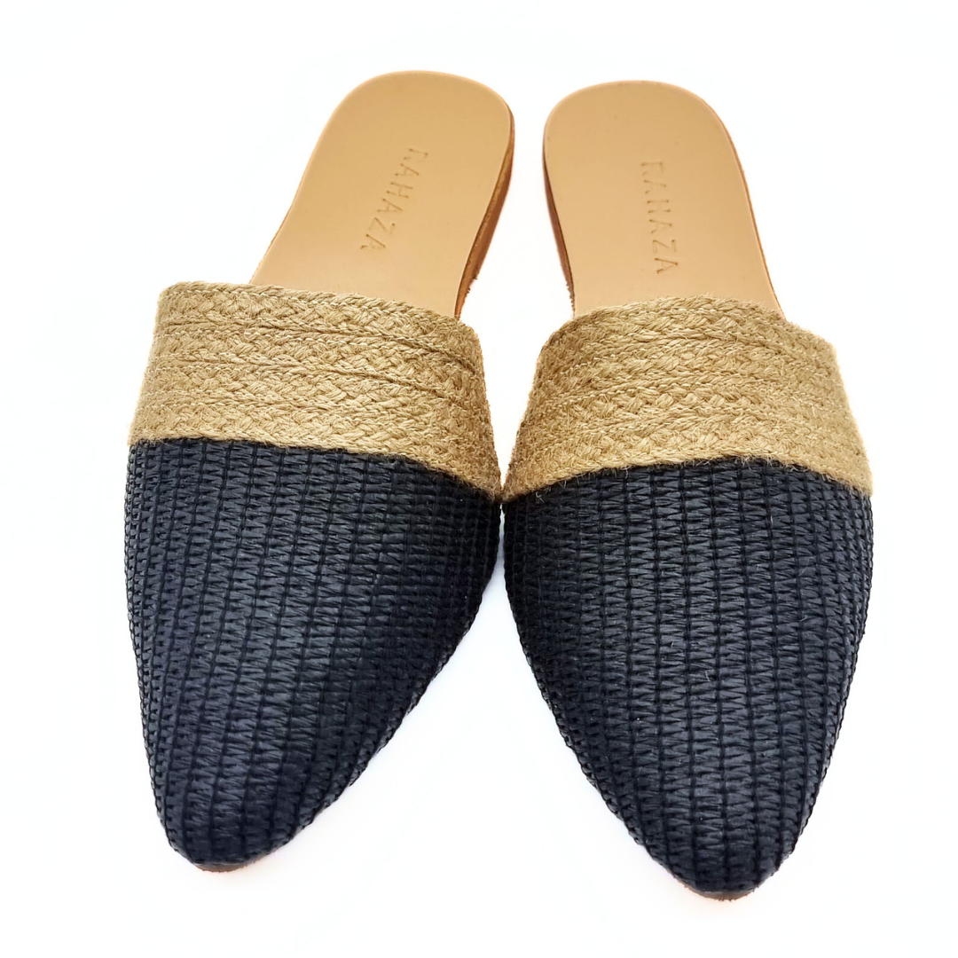 Natasha Flat Mules – Elegant & Comfortable Women's Slip-On Shoes