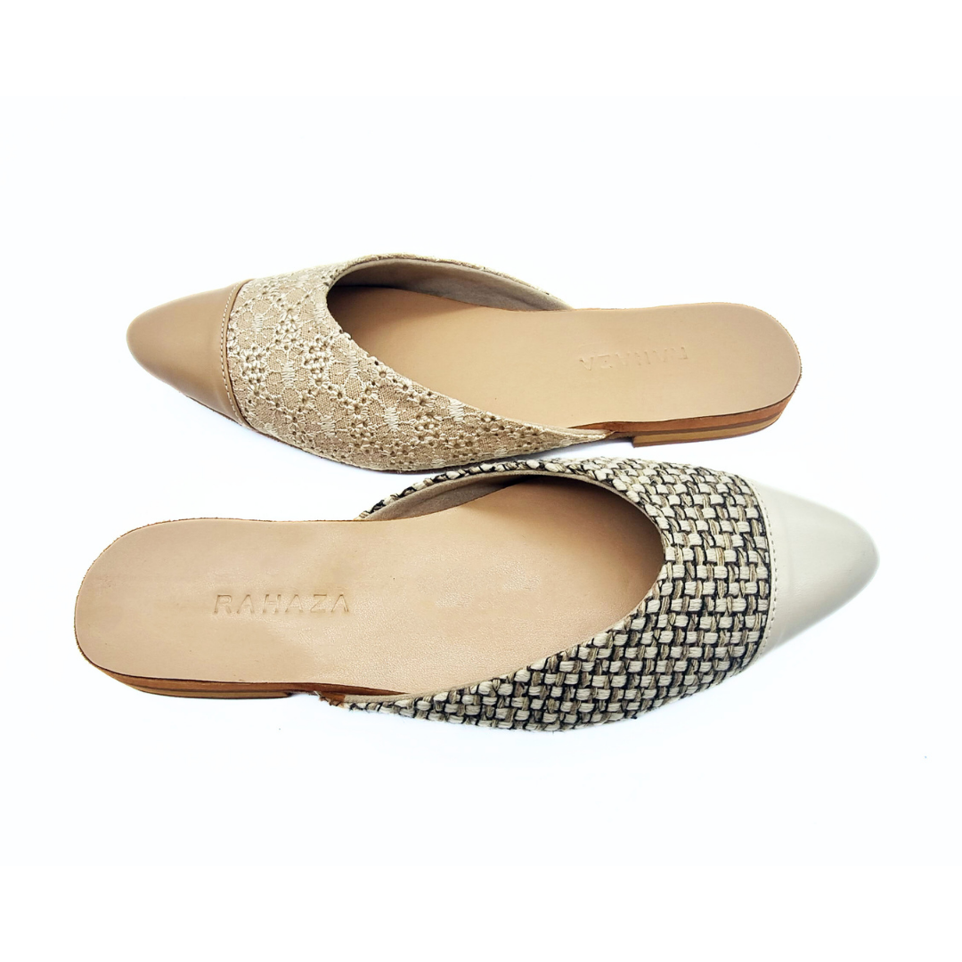 Sasha Flat Mules – Elegant & Comfortable Women's Slip-On Shoes