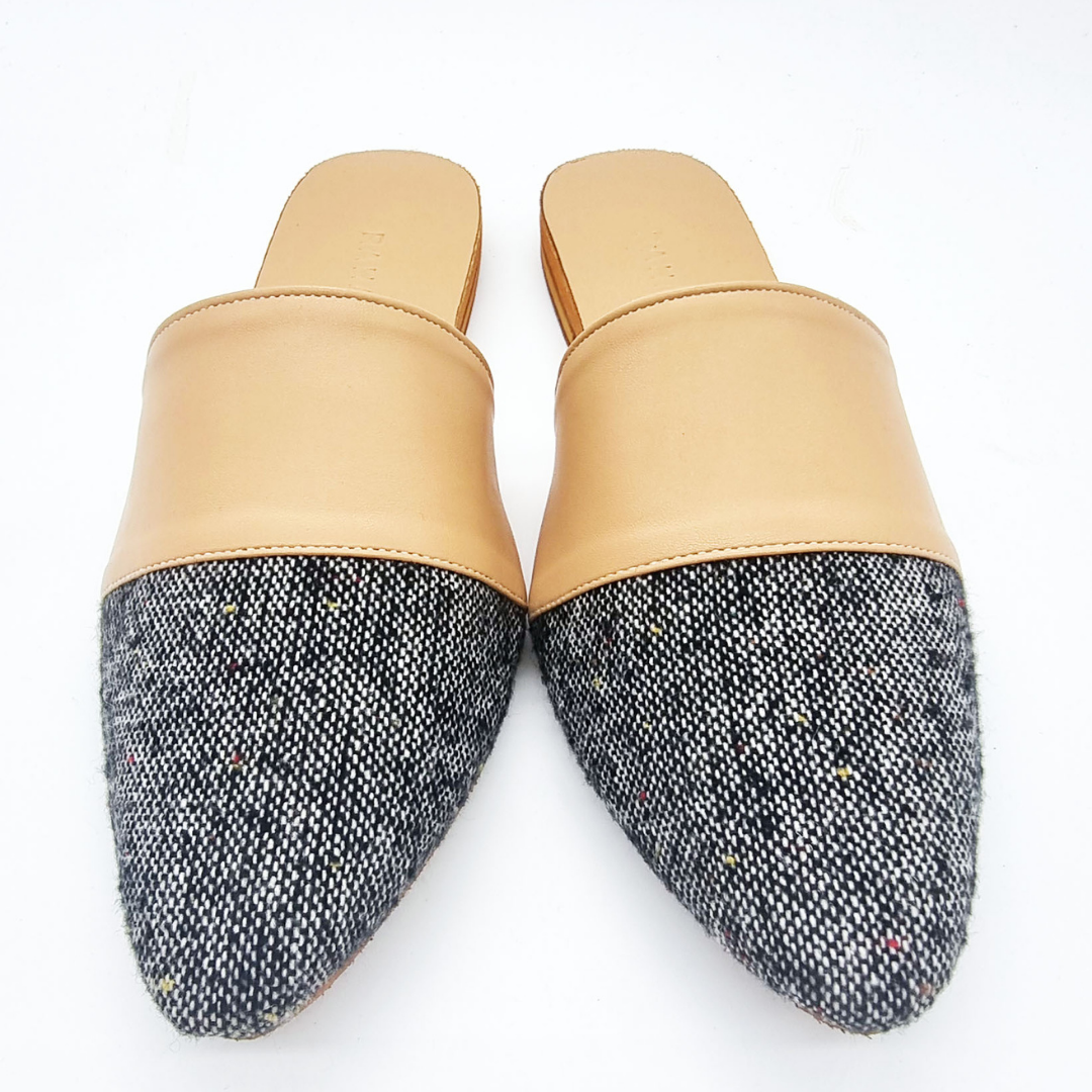 Tasha Flat Mules – Elegant & Comfortable Women's Slip-On Shoes