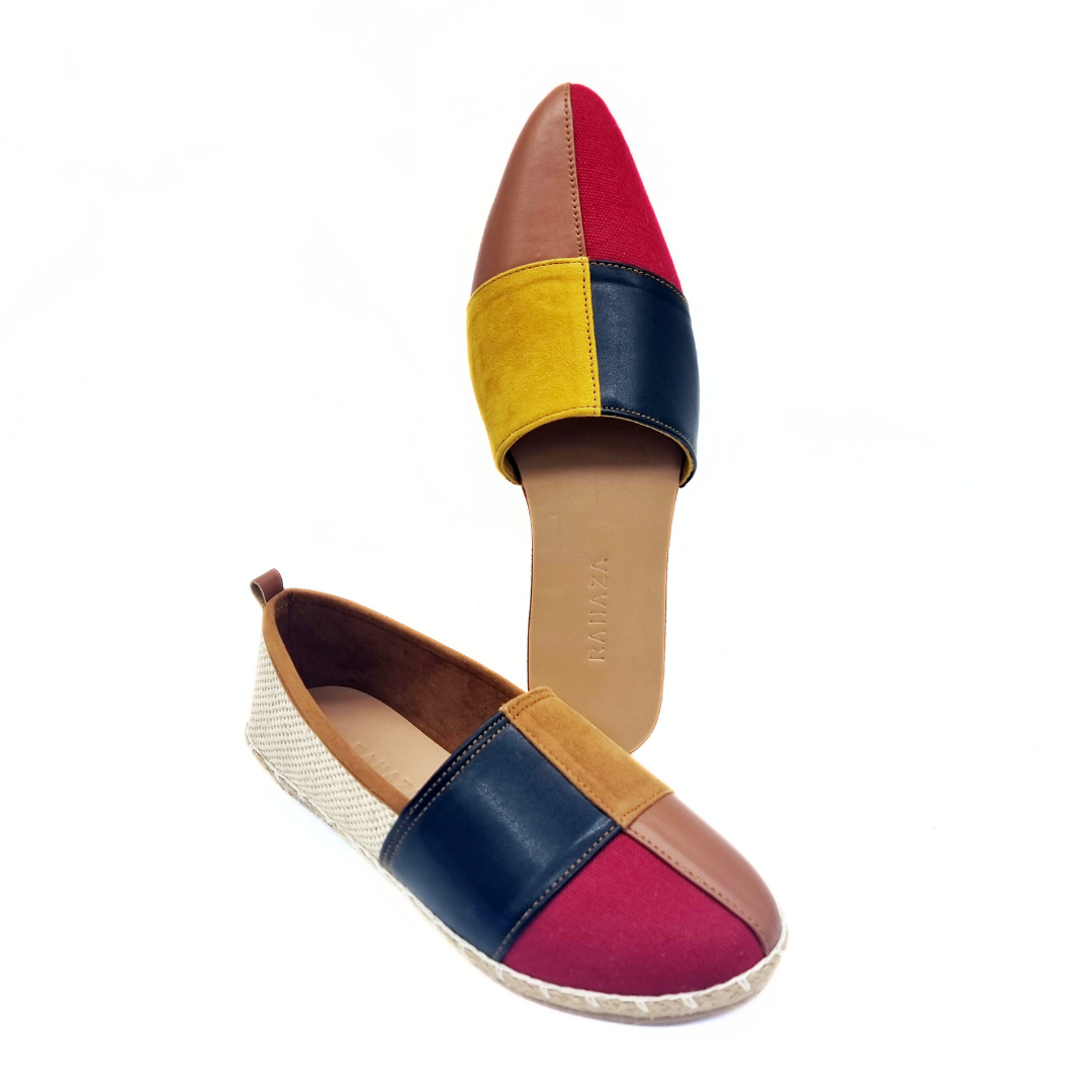 Tiana Flat Mules – Elegant & Comfortable Women's Slip-On Shoes