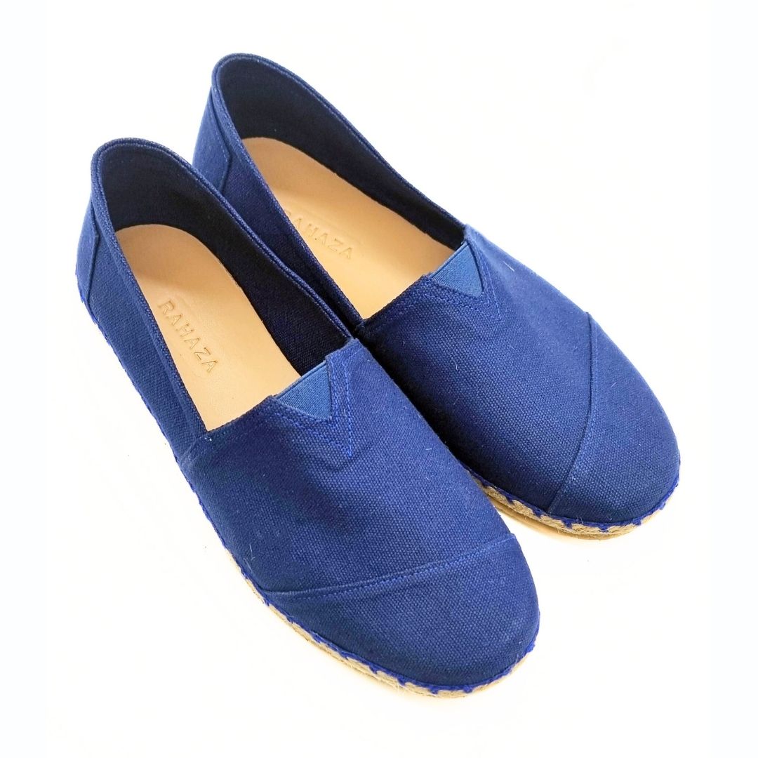 Toni Blue Espadrilles – Stylish & Comfortable Women's Casual Slip-On Shoes