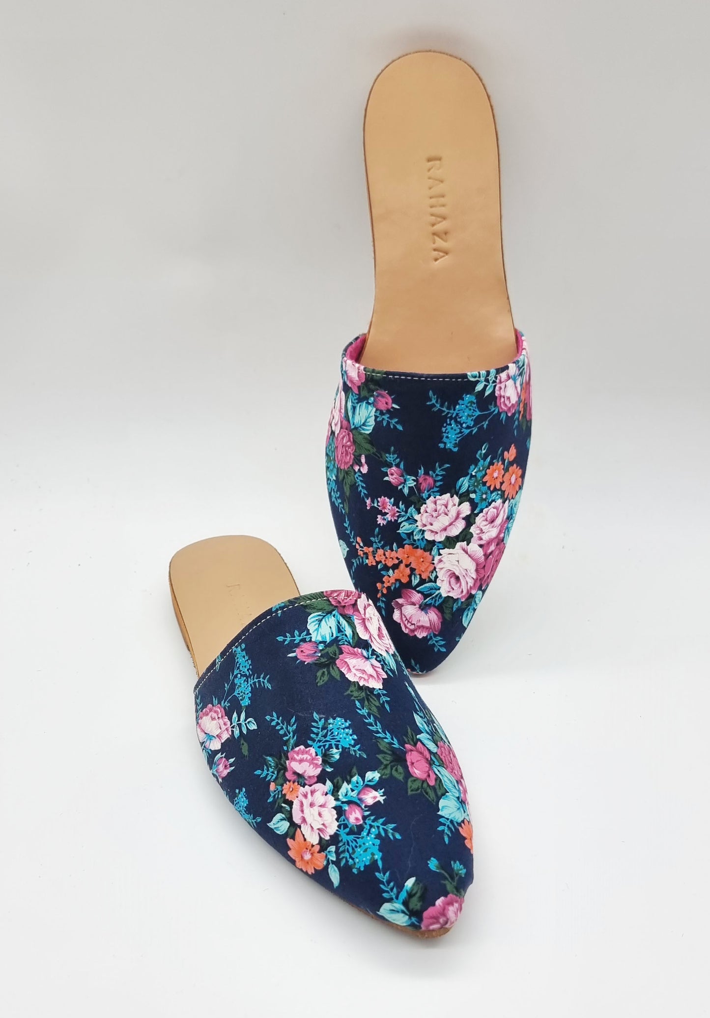 FLORA Flat Mules – Stylish & Comfortable Women's Slip-On Shoes