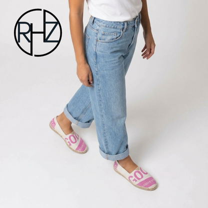 Flour Sack Espadrilles for Women | Handmade Filipino Casual Shoes