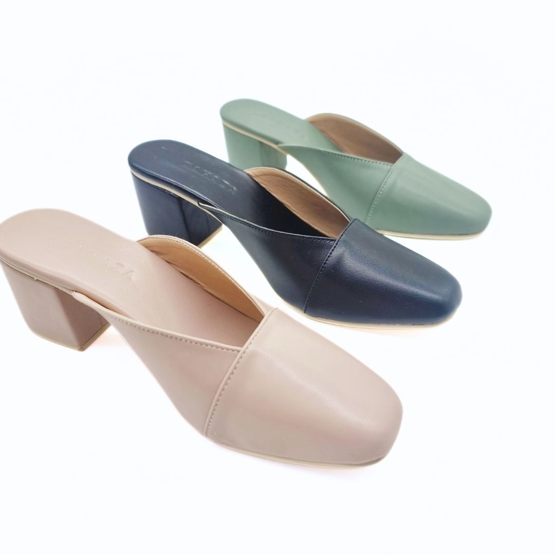 Amanda Heeled Square Toe Sandals – Stylish & Comfortable Women's Block Heels