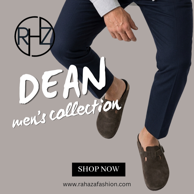 DEAN Men’s Genuine Suede Leather Clogs with Soft Comfort Insole | Rahaza