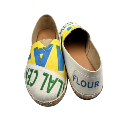 Flour Sack Espadrilles for Women | Handmade Filipino Casual Shoes