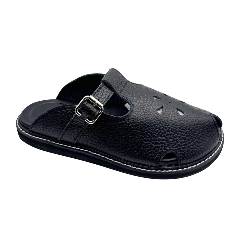 Allie Genuine Leather Comfort Mules by Rahaza | Handcrafted Marikina Leather Slip-Ons