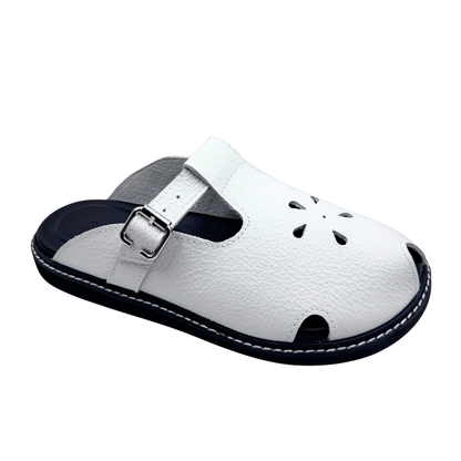 Allie Genuine Leather Comfort Mules by Rahaza | Handcrafted Marikina Leather Slip-Ons