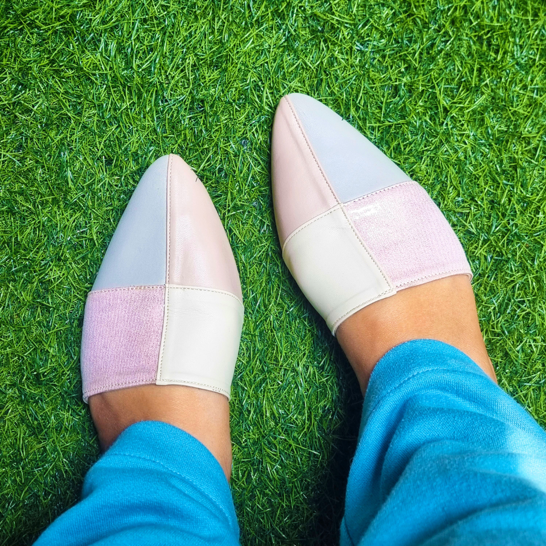 Angelica Flat Mules – Elegant & Comfortable Women's Slip-On Shoes