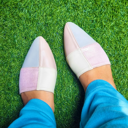 Angelica Flat Mules – Elegant & Comfortable Women's Slip-On Shoes
