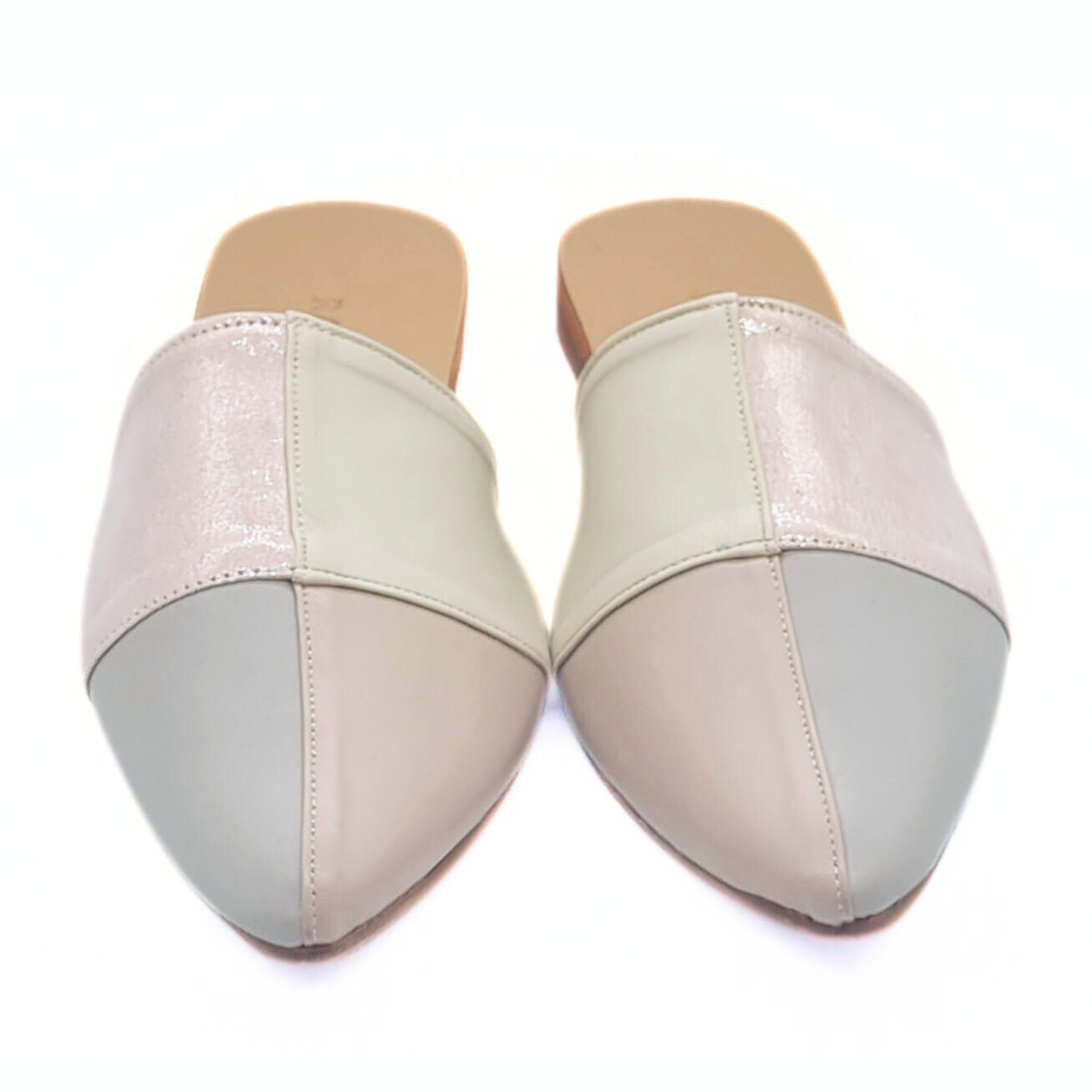 Angelica Flat Mules – Elegant & Comfortable Women's Slip-On Shoes