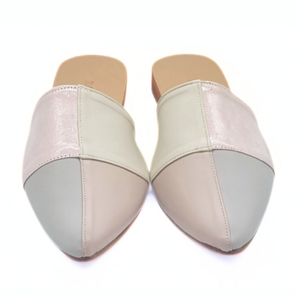Angelica Flat Mules – Elegant & Comfortable Women's Slip-On Shoes