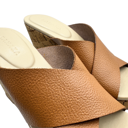 CATALINA Genuine Leather Wedge Heels – 4 Inch Comfort Wedge for Elegant Confident Walk