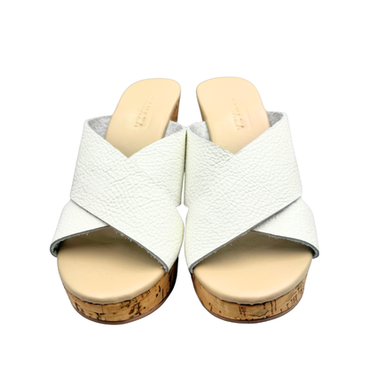 CATALINA Genuine Leather Wedge Heels – 4 Inch Comfort Wedge for Elegant Confident Walk