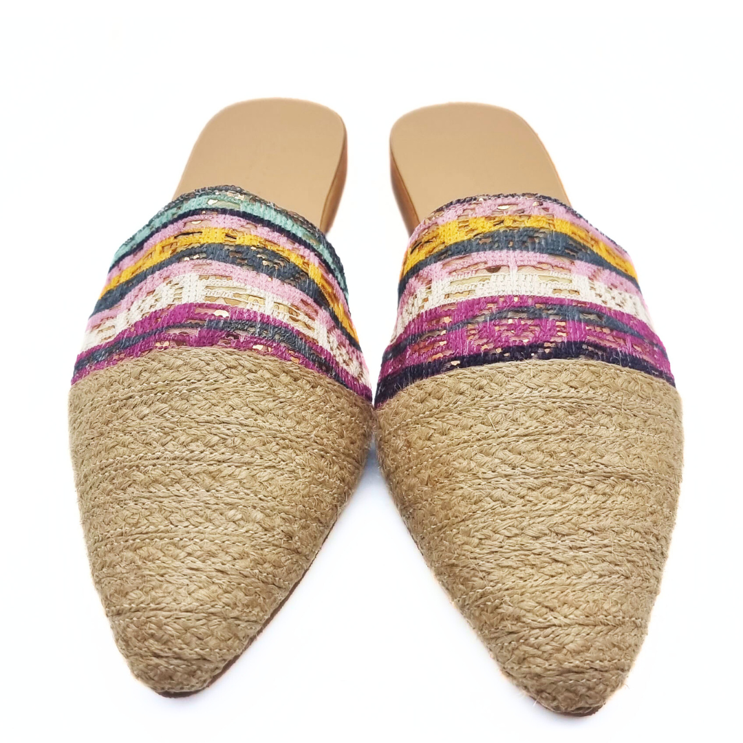 Chloe Flat Mules – Modern & Comfortable Women's Slip-On Shoes