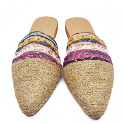Chloe Flat Mules – Modern & Comfortable Women's Slip-On Shoes