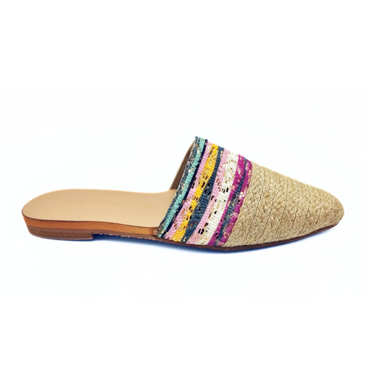 Chloe Flat Mules – Modern & Comfortable Women's Slip-On Shoes