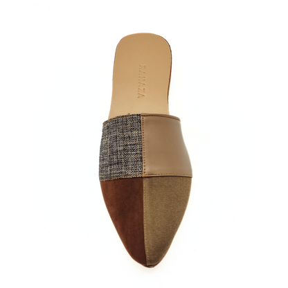 Choco Flat Mules – Stylish & Comfortable Women's Slip-On Shoes