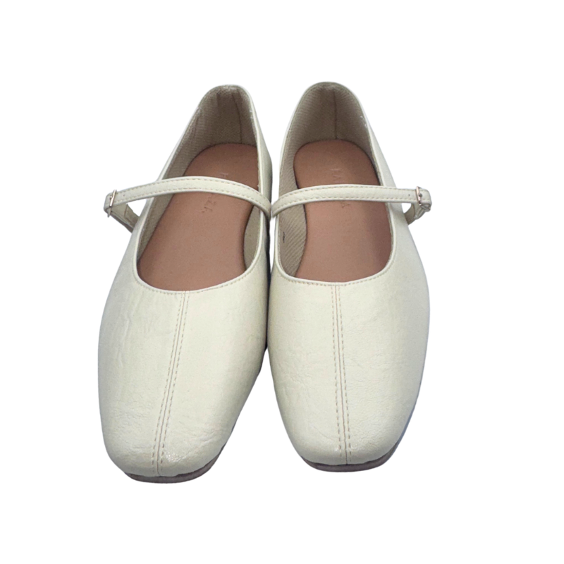 Claudia Mary Jane Flats – Comfortable Foam-Lined Synthetic Shoes for Everyday Wear