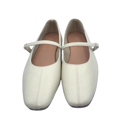 Claudia Mary Jane Flats – Comfortable Foam-Lined Synthetic Shoes for Everyday Wear