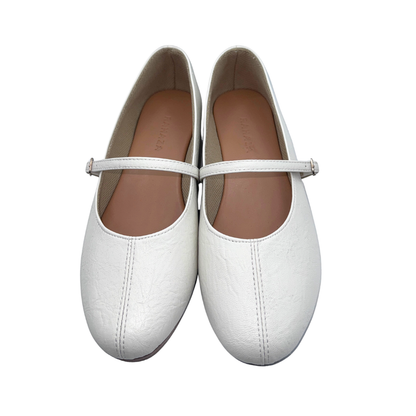 Claudia Mary Jane Flats – Comfortable Foam-Lined Synthetic Shoes for Everyday Wear