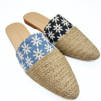 Daisy Flat Mules – Chic & Comfortable Women's Slip-On Shoes