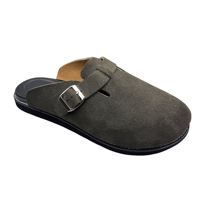 DEAN Men’s Genuine Suede Leather Clogs with Soft Comfort Insole | Rahaza