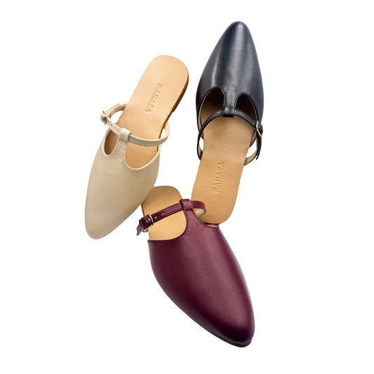 Dolly Soft and Elegant Flat Mules – Premium Marikina Quality