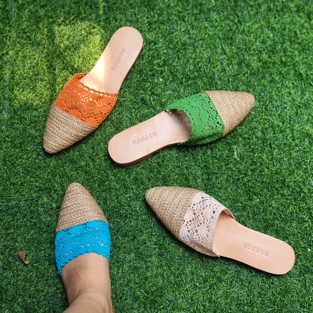 Gloria Flat Mules – Elegant & Comfortable Women's Slip-On Shoes