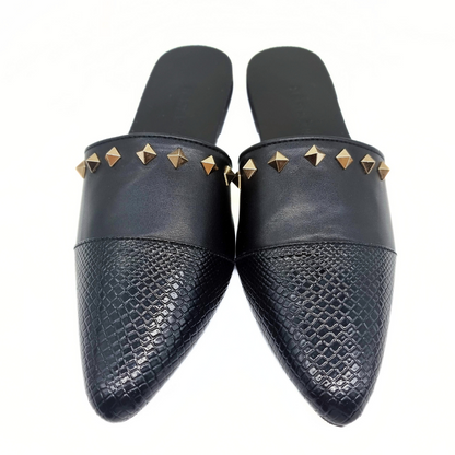 Gwen Flat Mules – Chic & Comfortable Women's Slip-On Shoes