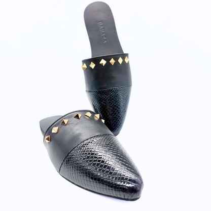 Gwen Flat Mules – Chic & Comfortable Women's Slip-On Shoes
