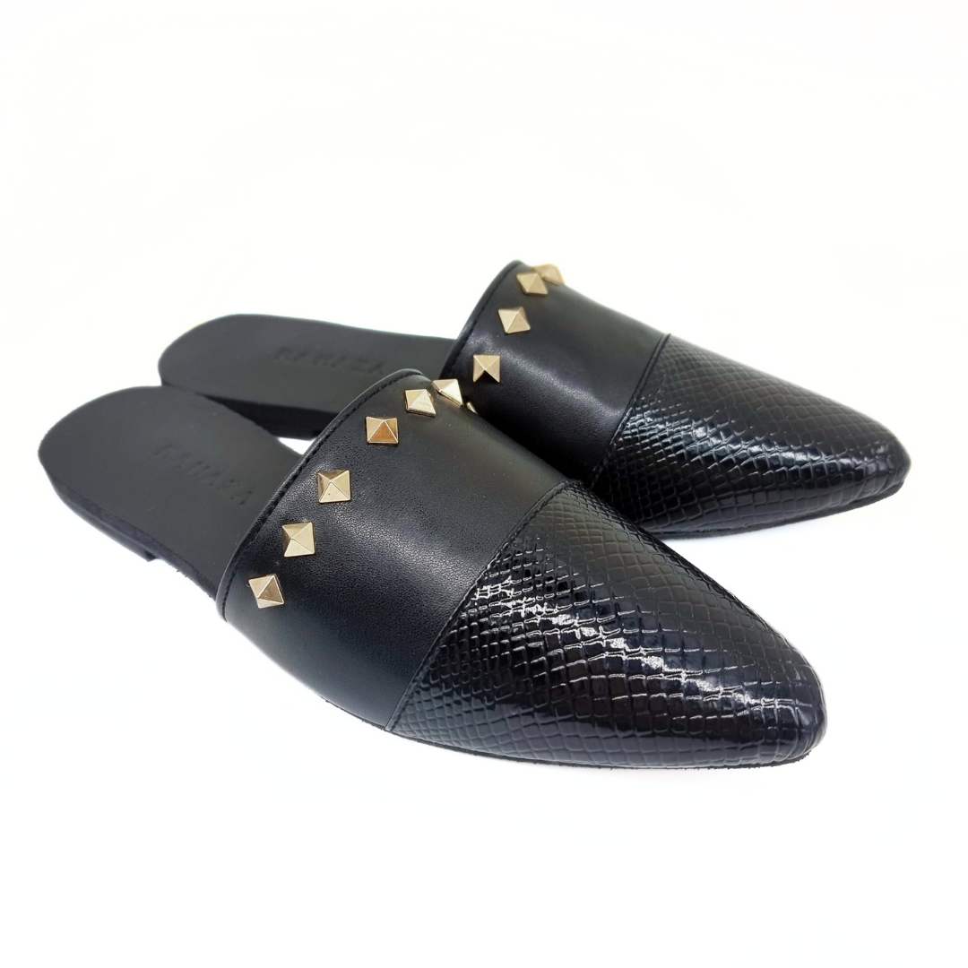 Gwen Flat Mules – Chic & Comfortable Women's Slip-On Shoes