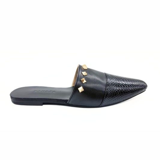 Gwen Flat Mules – Chic & Comfortable Women's Slip-On Shoes
