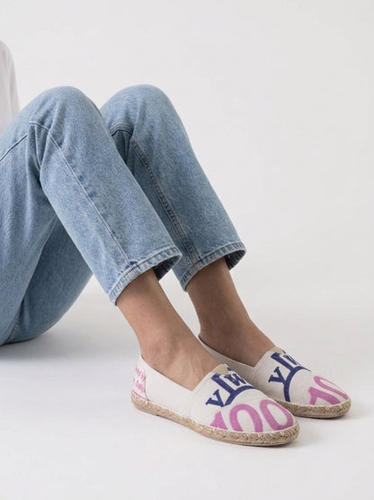 Flour Sack Espadrilles for Women | Handmade Filipino Casual Shoes