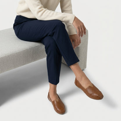 OLGA Textured Espadrilles for Women | Elegant Everyday Comfort Slip-On Shoes