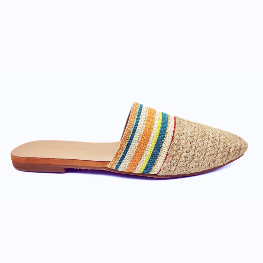 Joy Flat Mules – Stylish & Comfortable Women's Slip-On Shoes