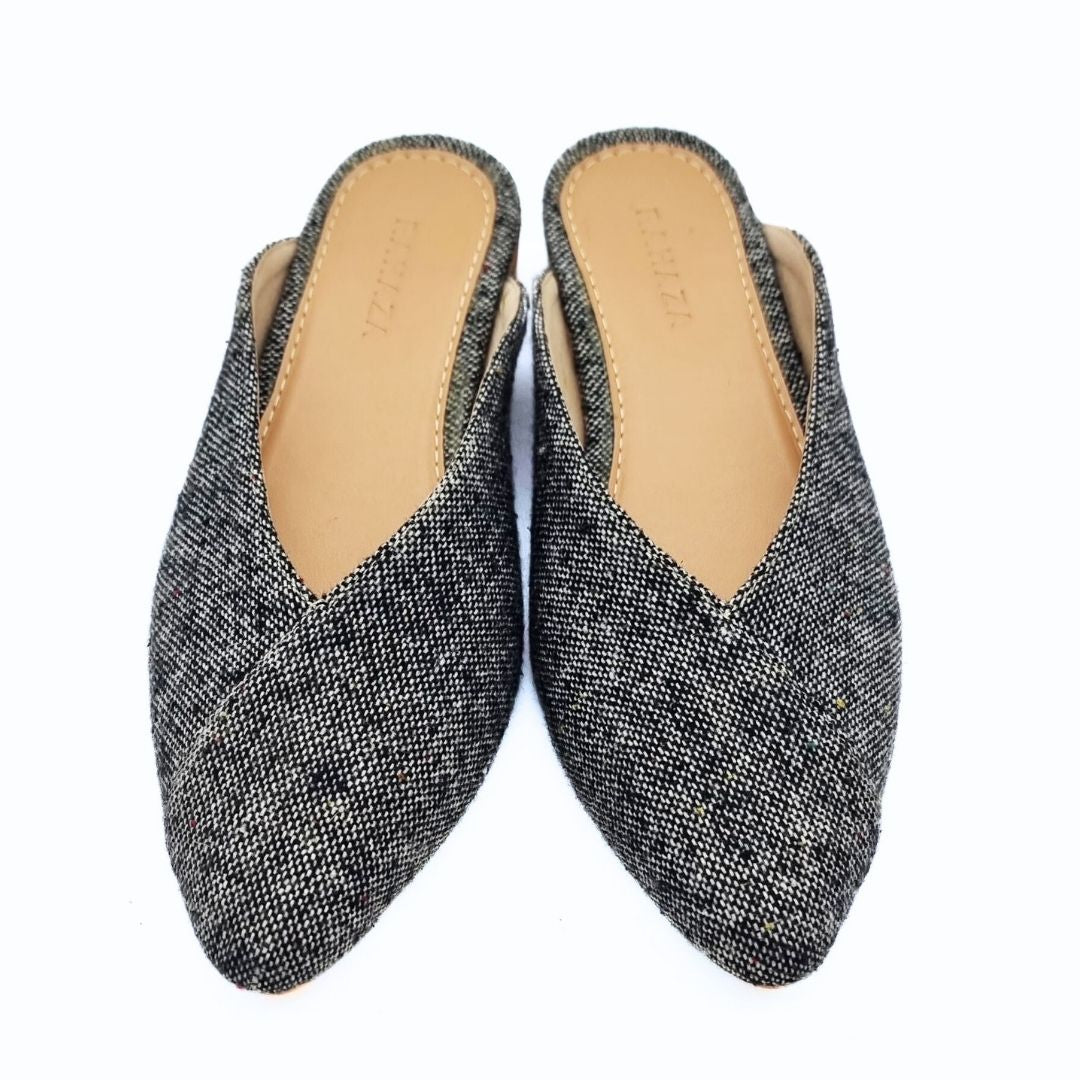 Modesta Heeled Mules – Elegant & Comfortable Women's Slip-On Shoes