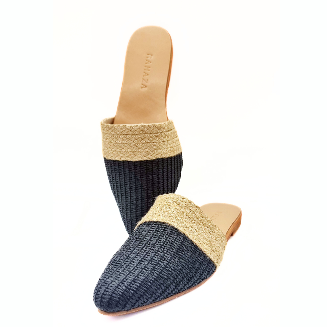 Natasha Flat Mules – Elegant & Comfortable Women's Slip-On Shoes