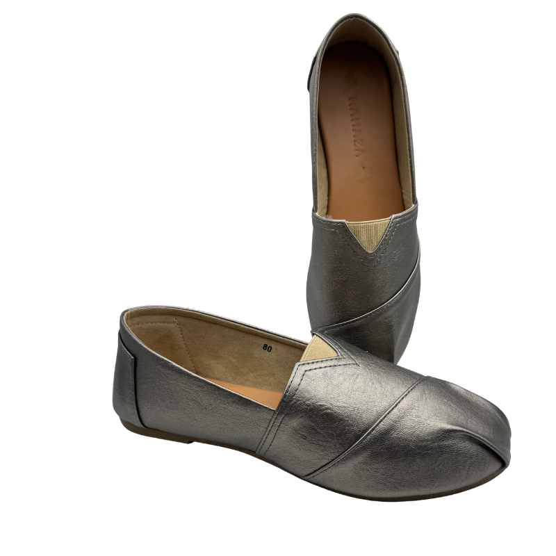 OLGA Textured Espadrilles for Women | Elegant Everyday Comfort Slip-On Shoes