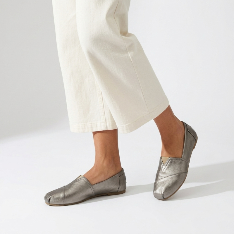 OLGA Textured Espadrilles for Women | Elegant Everyday Comfort Slip-On Shoes