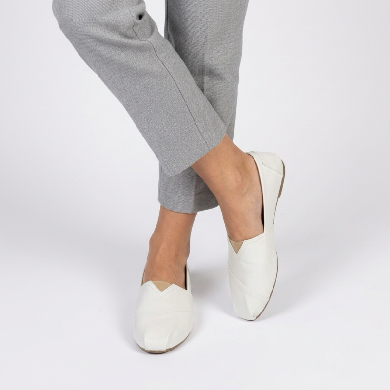OLGA Textured Espadrilles for Women | Elegant Everyday Comfort Slip-On Shoes