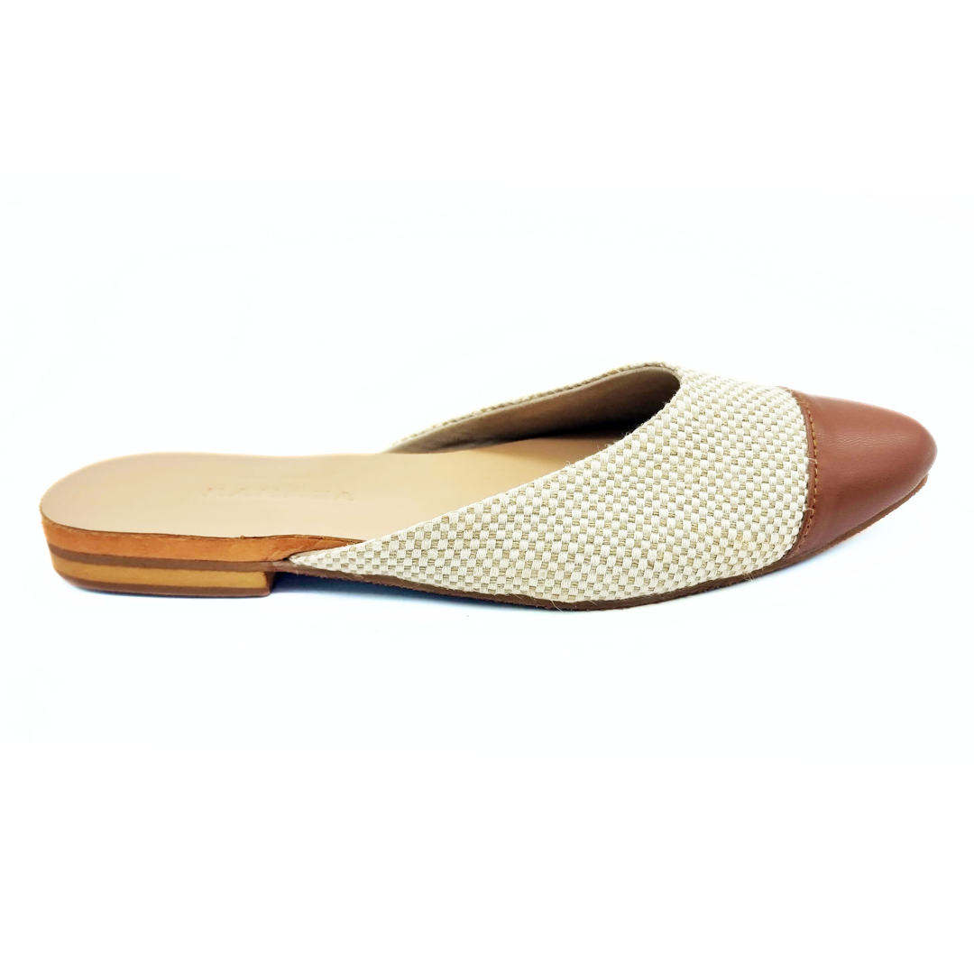 Sabrina Flat Mules – Elegant & Comfortable Women's Slip-On Shoes