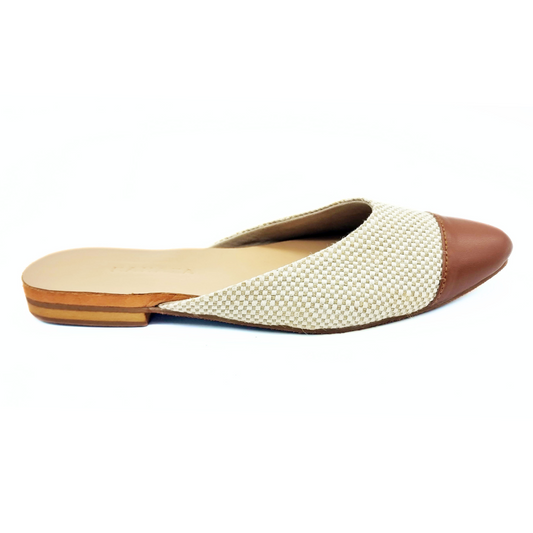 Sabrina Flat Mules – Elegant & Comfortable Women's Slip-On Shoes