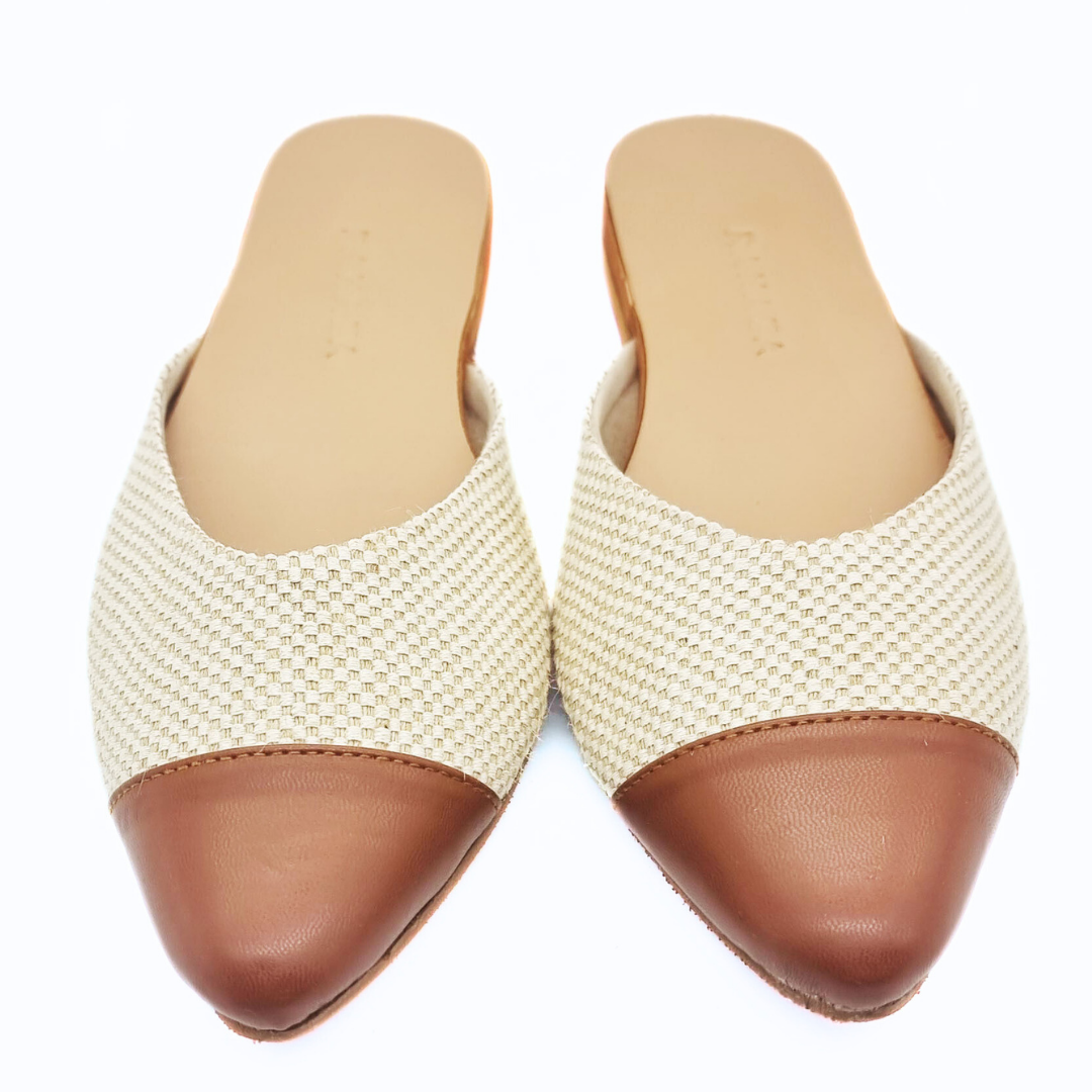 Sabrina Flat Mules – Elegant & Comfortable Women's Slip-On Shoes