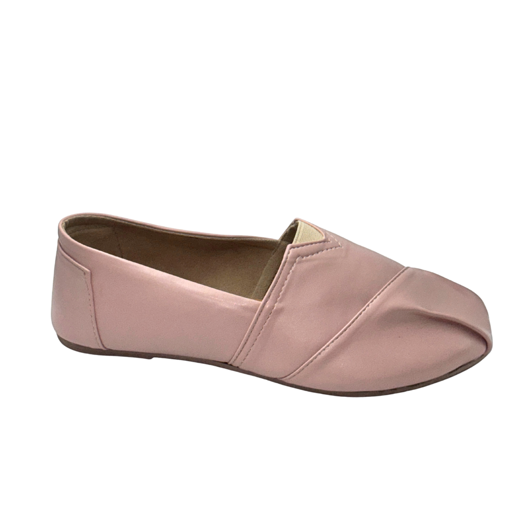 SMILE Classic Espadrilles for Women – Soft Faux Leather Flats for All-Day Comfort