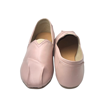 SMILE Classic Espadrilles for Women – Soft Faux Leather Flats for All-Day Comfort