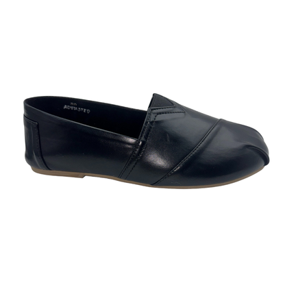 SMILE Classic Espadrilles for Women – Soft Faux Leather Flats for All-Day Comfort