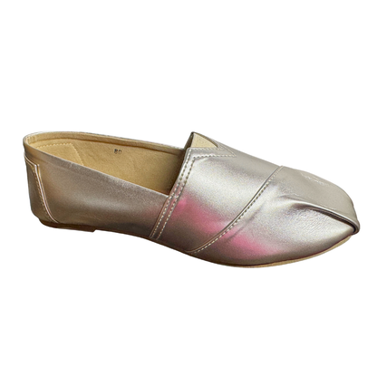 SMILE Classic Espadrilles for Women – Soft Faux Leather Flats for All-Day Comfort